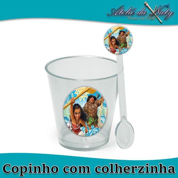 Copinho Para Brigadeiro - Moana