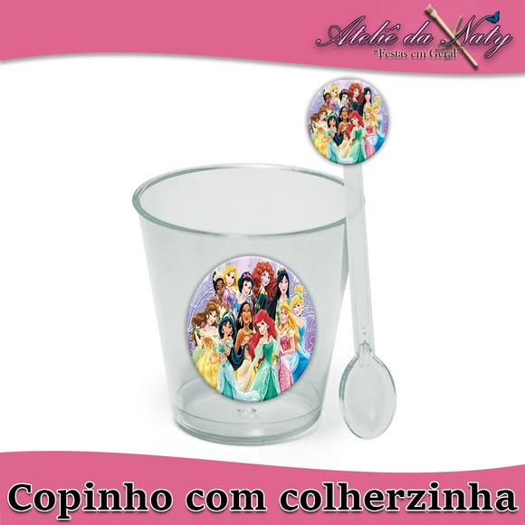 Copinho para Brigadeiro - Princesas