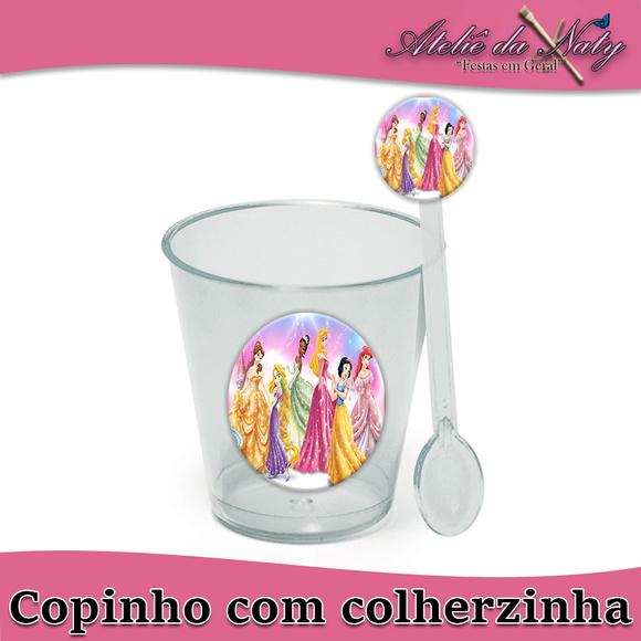 Copinho para Brigadeiro - Princesas