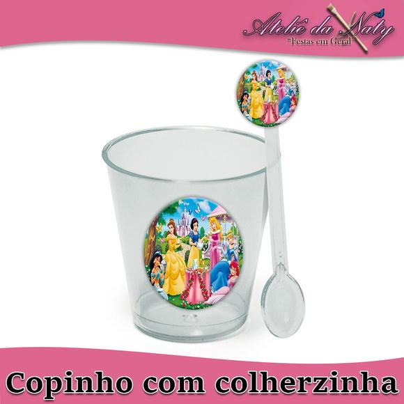 Copinho para Brigadeiro - Princesas