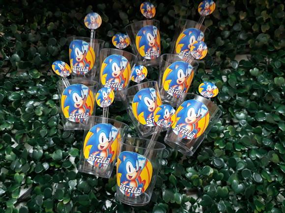 Copinho para Brigadeiro - Sonic