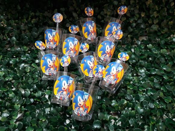 Copinho para Brigadeiro - Sonic