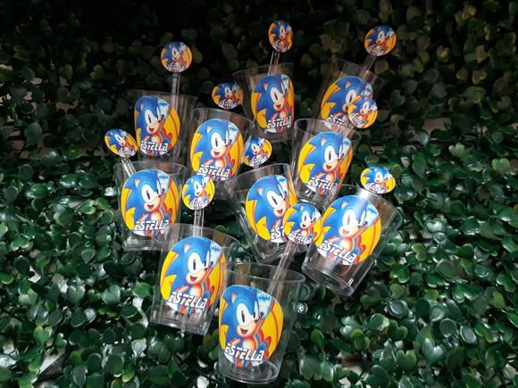 Copinho para Brigadeiro - Sonic