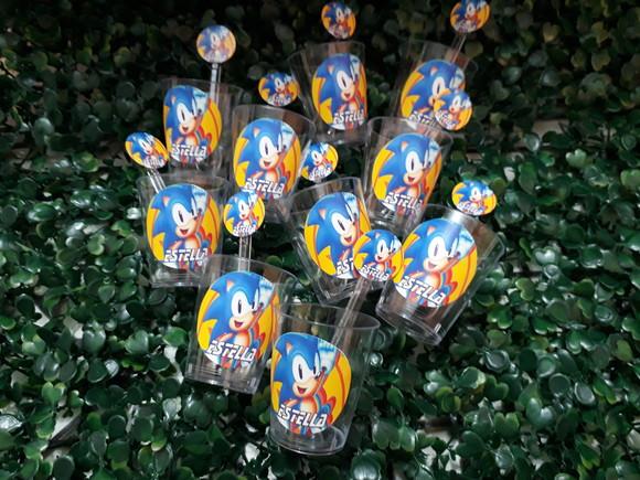 Copinho para Brigadeiro - Sonic