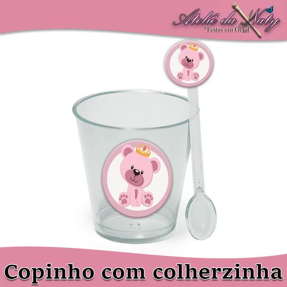 Copinho para Brigadeiro - Ursinha Princesa