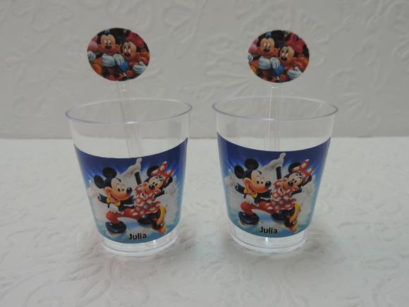 Copinho Para Brigadeiro-Mickey e Minnie