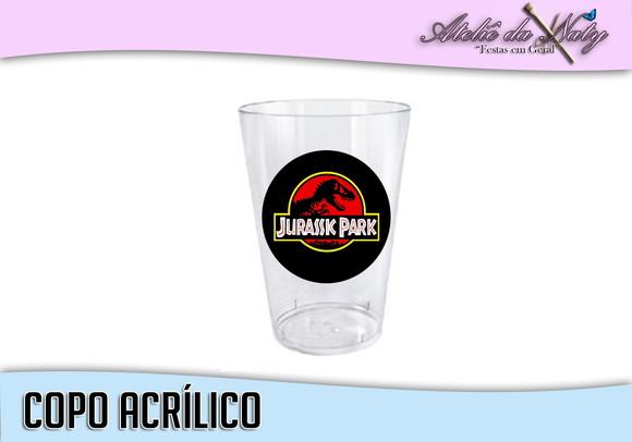 Copo Acrílico - Jurassic Park