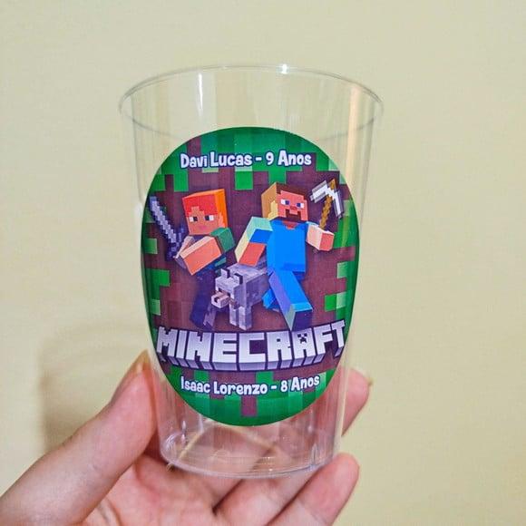 Copo Acrílico - Minecraft
