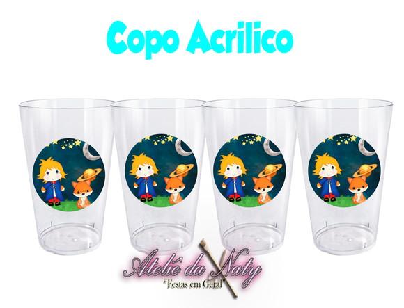 Copo Acrílico - Pequeno Príncipe
