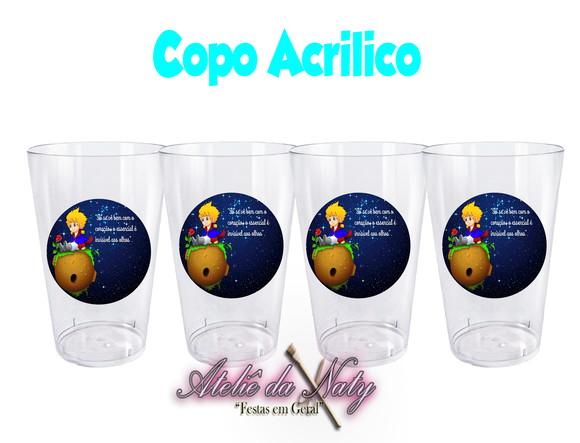 Copo Acrílico - Pequeno Príncipe