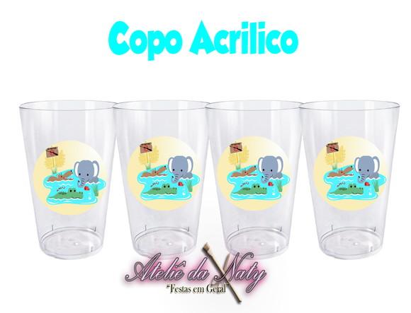 Copo Acrílico - Safari