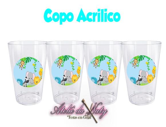 Copo Acrílico - Safari