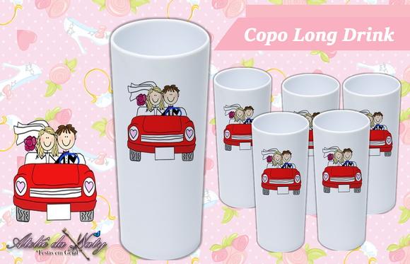 Copo Long Drink - Casamento