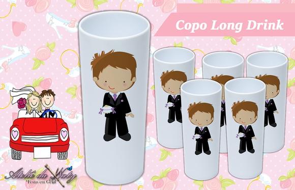 Copo Long Drink - Casamento