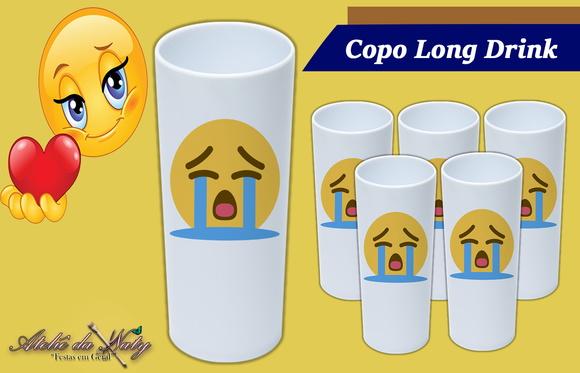 Copo Long Drink - Emojis
