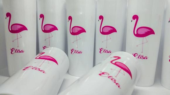 Copo Long Drink - Flamingo