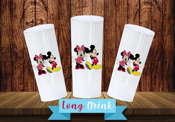 Copo Long Drink - Mickey e Minnie