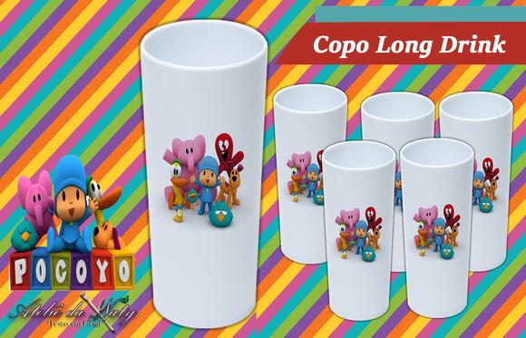 Copo Long Drink - Pocoyo