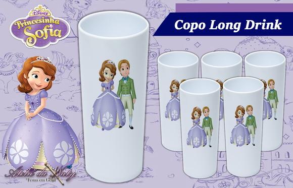 Copo Long Drink - Princesa Sofia