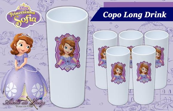 Copo Long Drink - Princesa Sofia