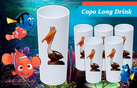 Copo Long Drink - Procurando Nemo
