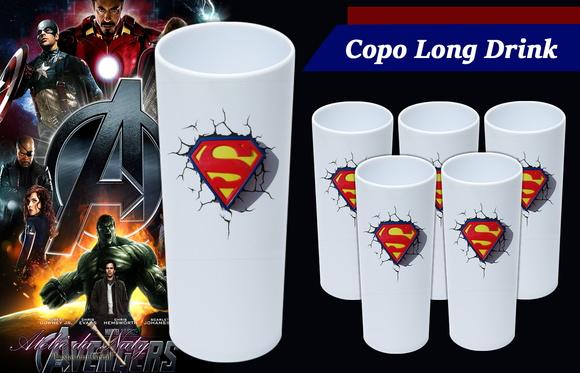 Copo Long Drink - Vingadores