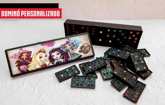 Dominó Personalizado - Ever After High