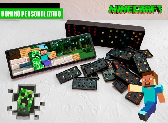Dominó Personalizado - MineCraft
