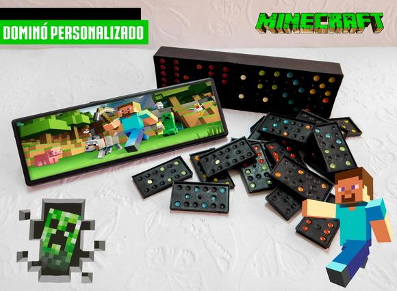 Dominó Personalizado - MineCraft