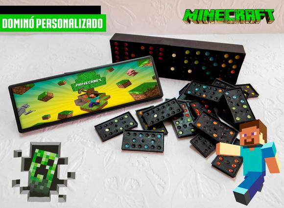 Dominó Personalizado - MineCraft
