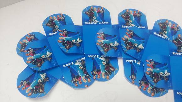 Forminha Personalizada - Frozen