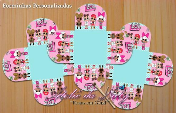 Forminha Personalizada - Lol Surprise