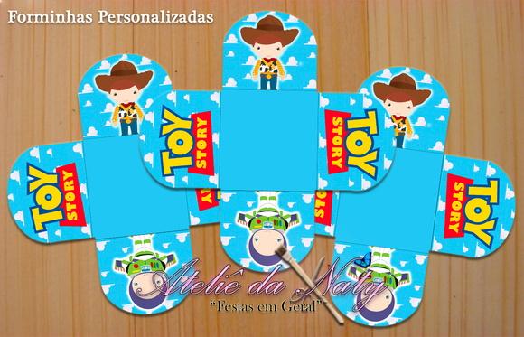 Forminha Personalizada - Toy Story