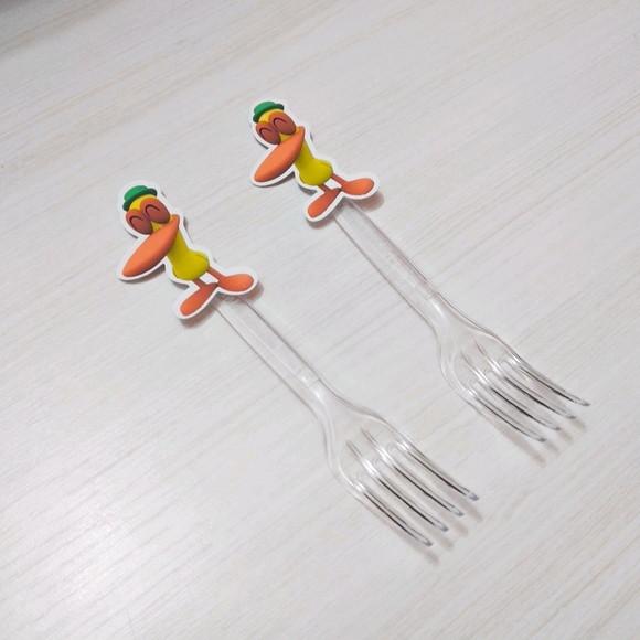 Garfo de Refeição e Guardanapo - Pocoyo