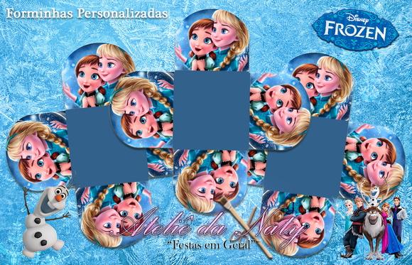 Forminhas Personalizadas - Frozen