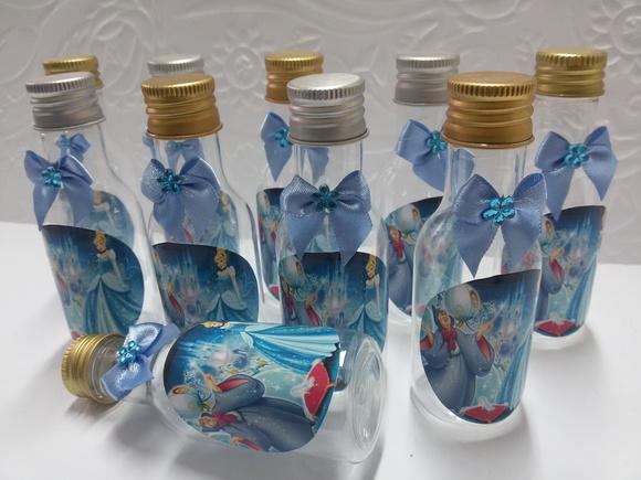 Garrafinha Personalizada - Cinderela