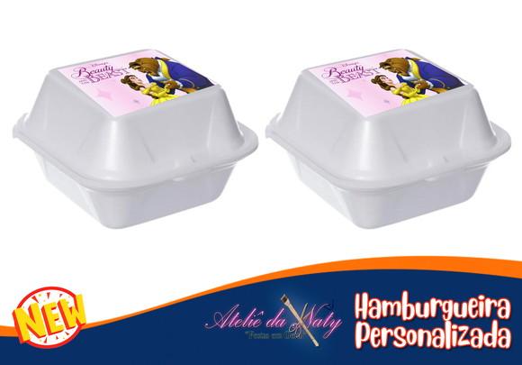 Hamburgueira Personalizada - Bela e a Fera