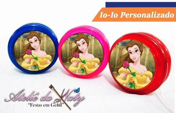 Io-Iô Personalizado - A Bela e a Fera