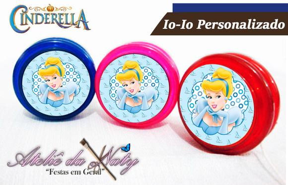 Io-Iô Personalizado - Cinderela