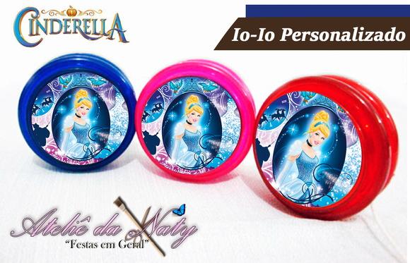 Io-Iô Personalizado - Cinderela