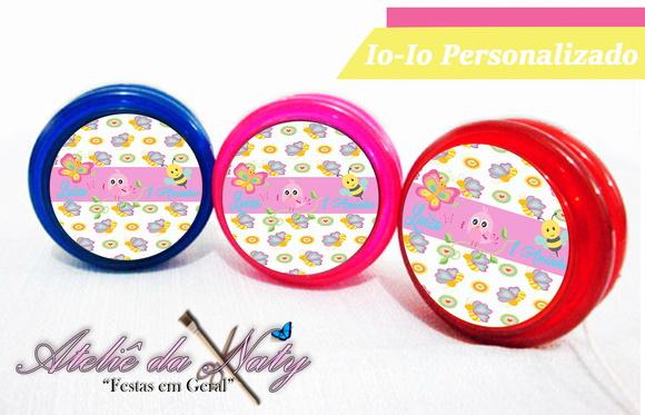 Io-Iô Personalizado - Jardim Encantado