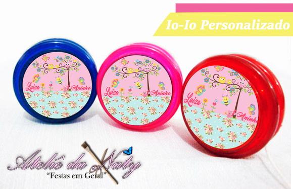 Io-Iô Personalizado - Jardim Encantado