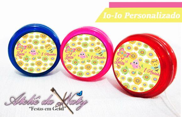 Io-Iô Personalizado - Jardim Encantado