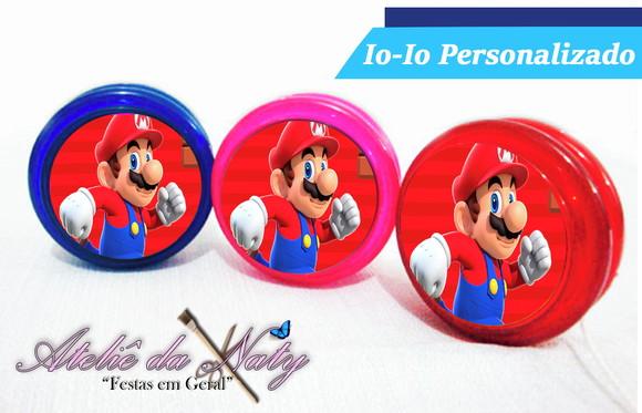Io-Iô personalizado - Mario Bros