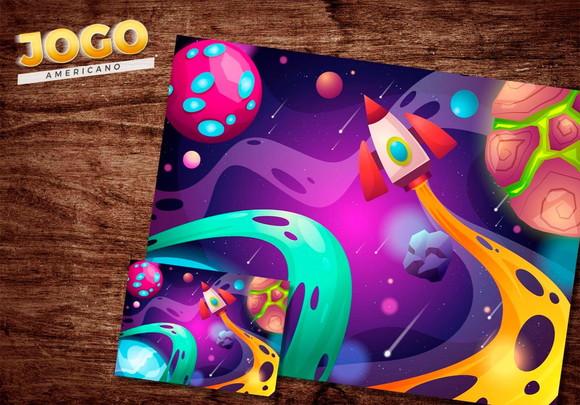 Jogo Americano - Astronauta