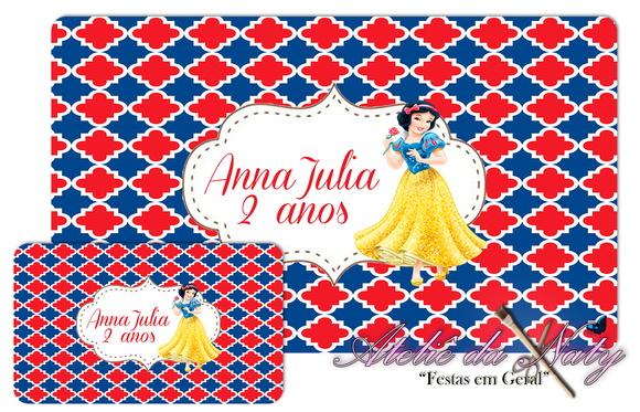 Jogo Americano - Branca de Neve
