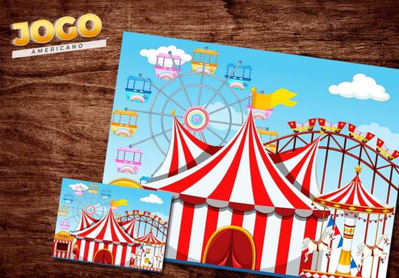 Jogo Americano - Circo