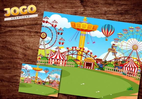 Jogo Americano - Circo
