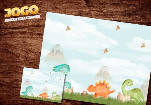 Jogo Americano - Dinossauro Baby