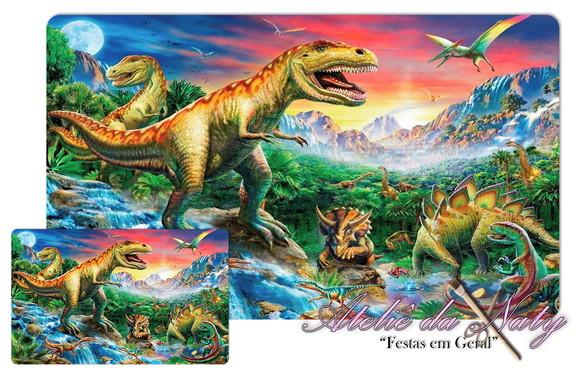 Jogo Americano - Dinossauros